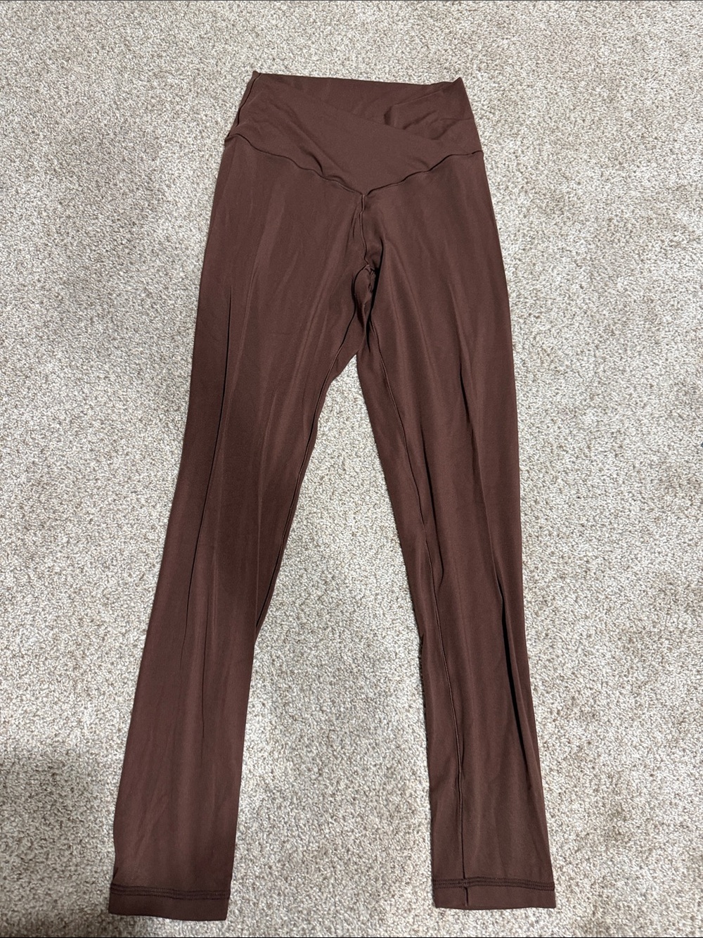 aerie High-Waist Chocolate Brown Leggings